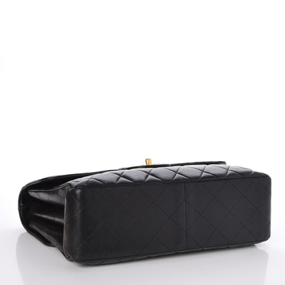 Chanel Lambskin Double Sided Jumbo Flap Black 4 of 8