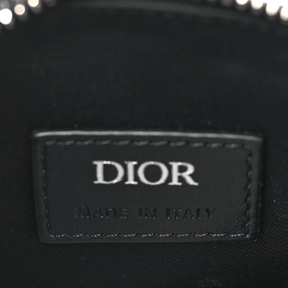Christian Dior Galaxy Calfskin Oblique World Tour Saddle Belt Bag Black 6 of 8