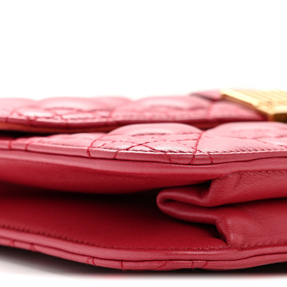 Christian Dior Lambskin Cannage Large Dioraddict Flap Red 23 of 31