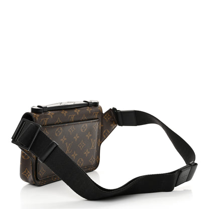 Louis Vuitton Monogram Macassar S Lock Messenger 3 of 12