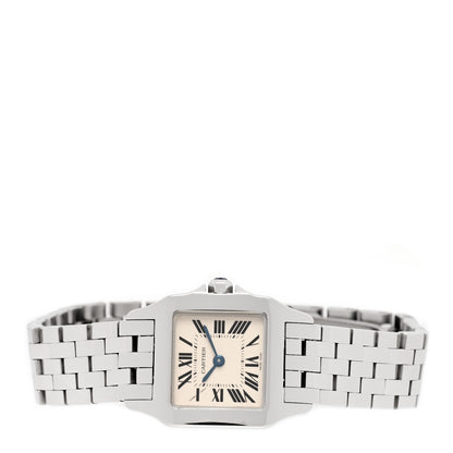 Cartier Stainless Steel 20mm Santos Demoiselle Quartz Watch 2 of 4