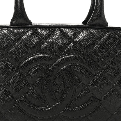 Chanel Caviar Quilted Small Bowler Black 6 of 9
