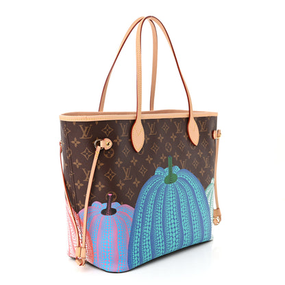 Louis Vuitton LV X YK Monogram Kusama Pumpkin Neverfull MM 4 of 11