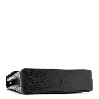 Chanel Caviar Jumbo Single Flap Black 4 of 13