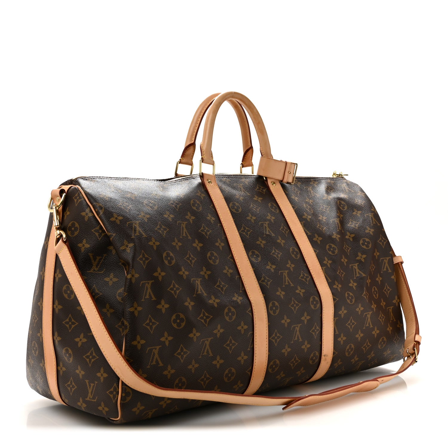 Louis Vuitton Monogram Keepall Bandouliere 55 2 of 13