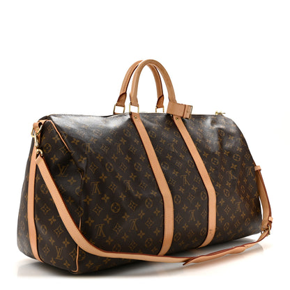 Louis Vuitton Monogram Keepall Bandouliere 55 2 of 13