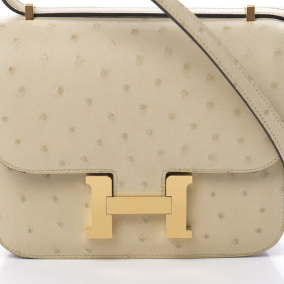 Hermes Ostrich Constance 18 Parchemin 8 of 11