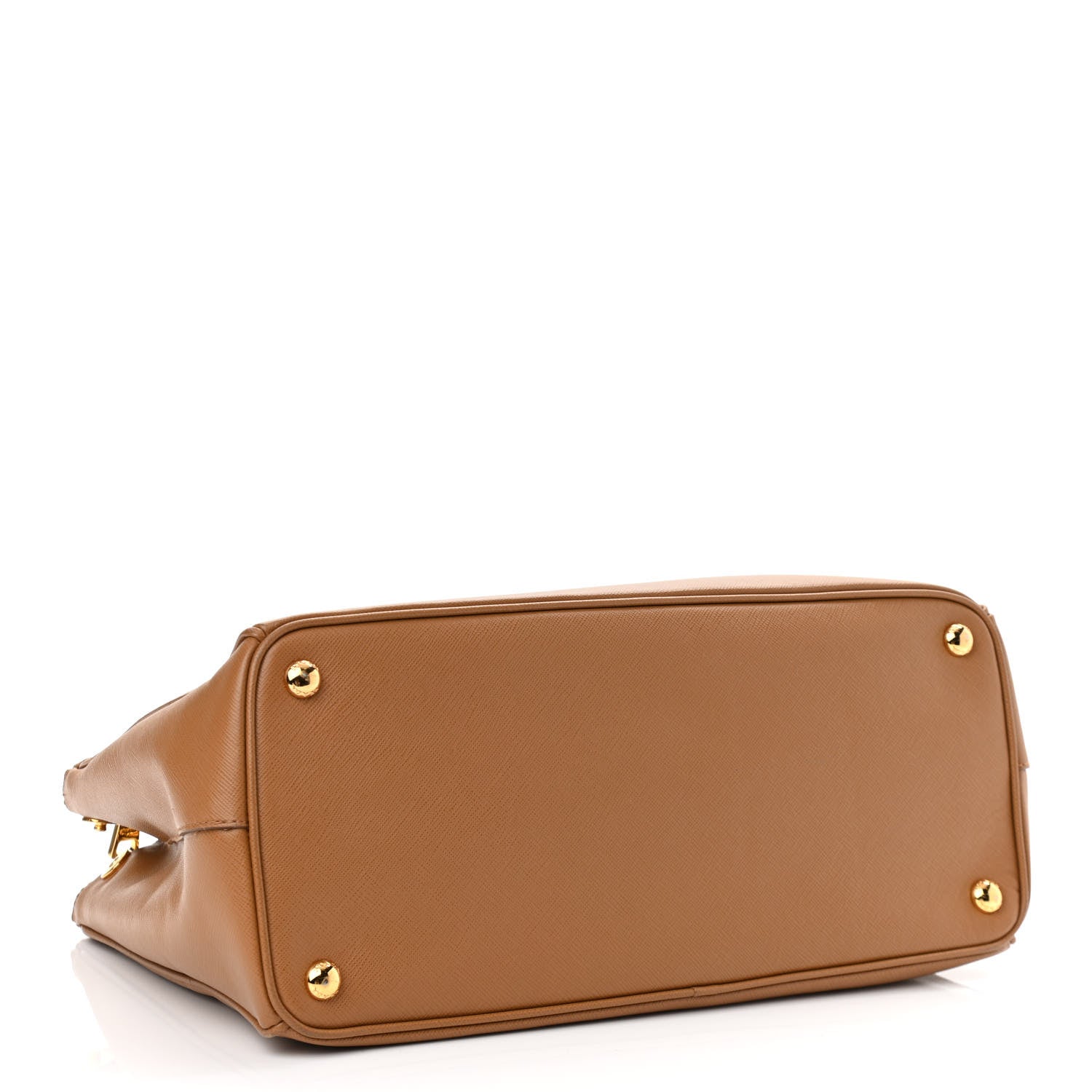 Prada Saffiano Medium Galleria Double Zip Tote Caramel 3 of 15