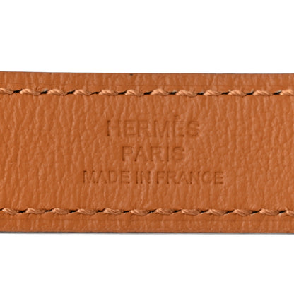 Hermes Epsom Kelly Belt Black 3 of 5