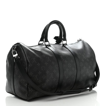 Louis Vuitton Monogram Eclipse Keepall Bandouliere 45 3 of 10
