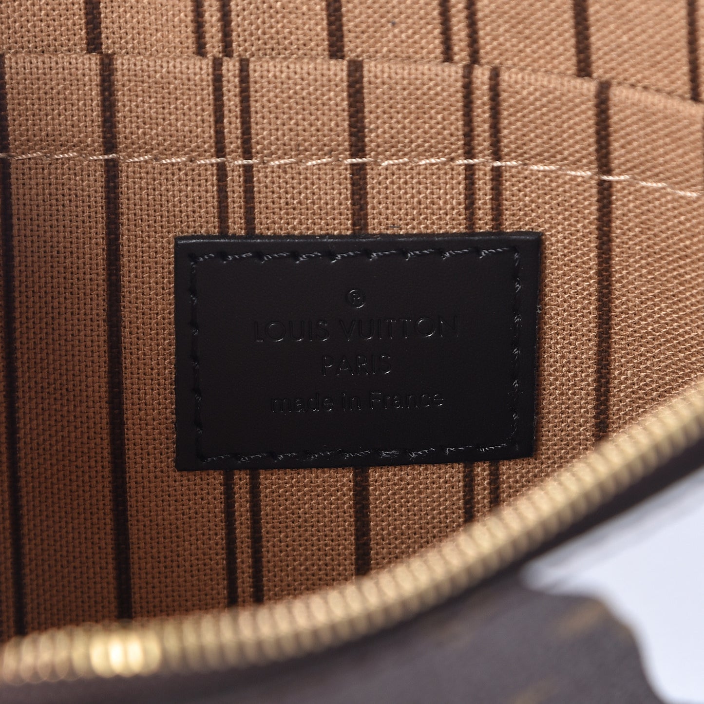 X LOL Monogram Neverfull MM GM Pochette Gold Silver
