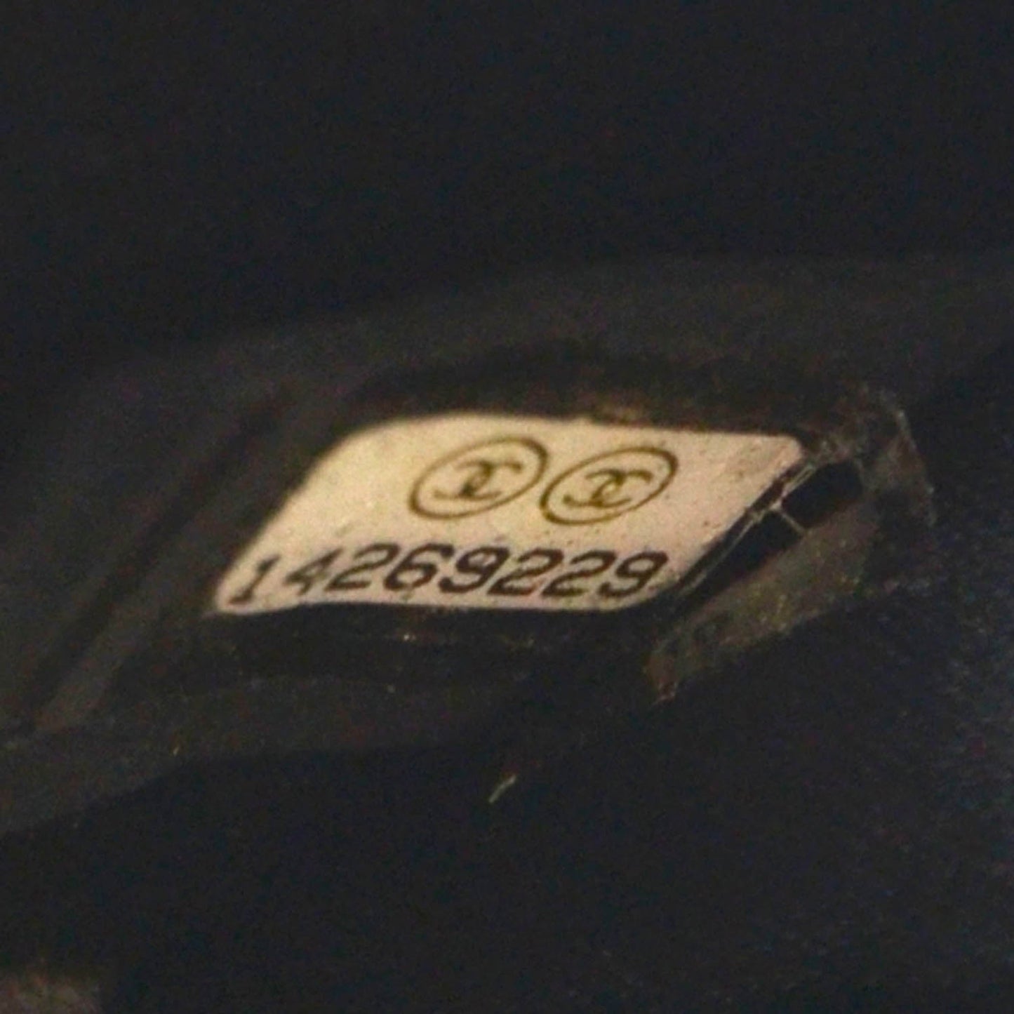 Woven Calfskin Clutch Bag Black