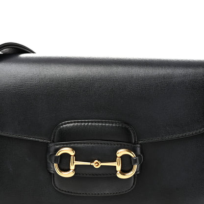 Gucci Azalea Calfskin Horsebit 1955 Shoulder Bag Black 8 of 10