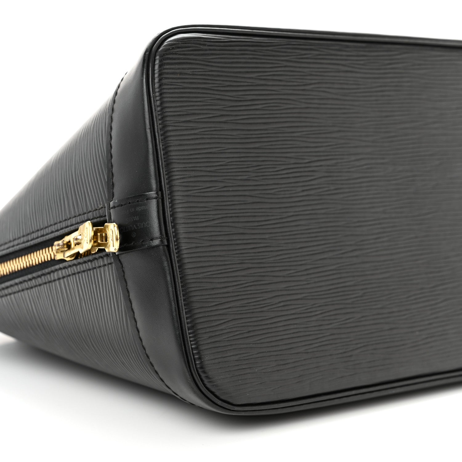 Louis Vuitton LOUIS VUITTON Epi Alma PM Black 8 of 12