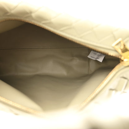Bottega Veneta Calfskin Nappa Intrecciato Mini Wallace Travertine 4 of 9