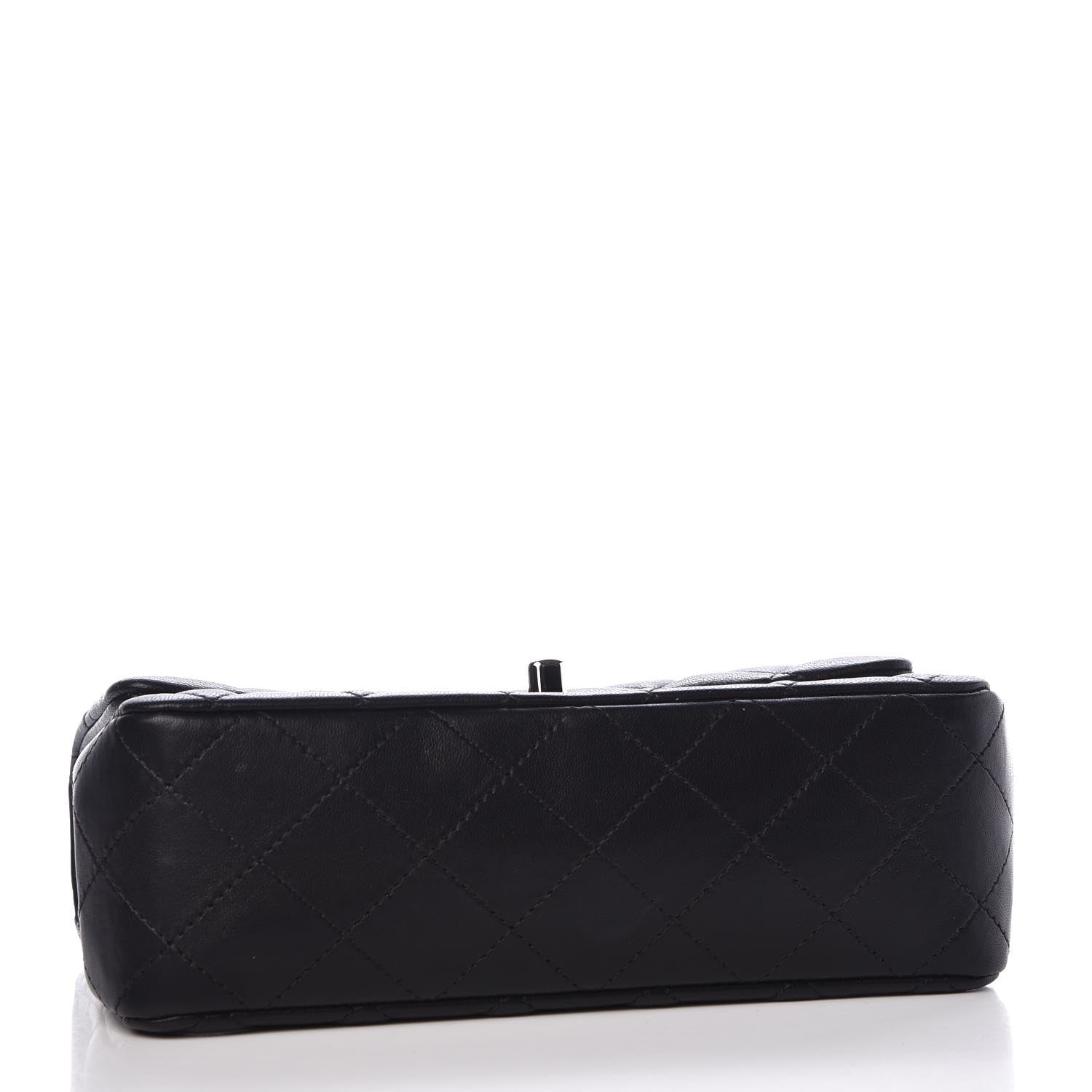 Chanel Lambskin Quilted Mini Rectangular Flap Black 4 of 8
