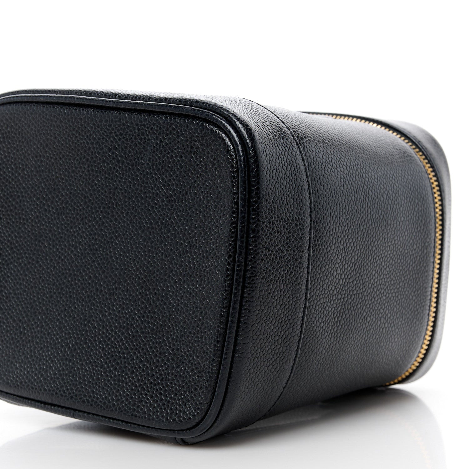 Chanel Caviar Vanity Cosmetic Case Black 10 of 10