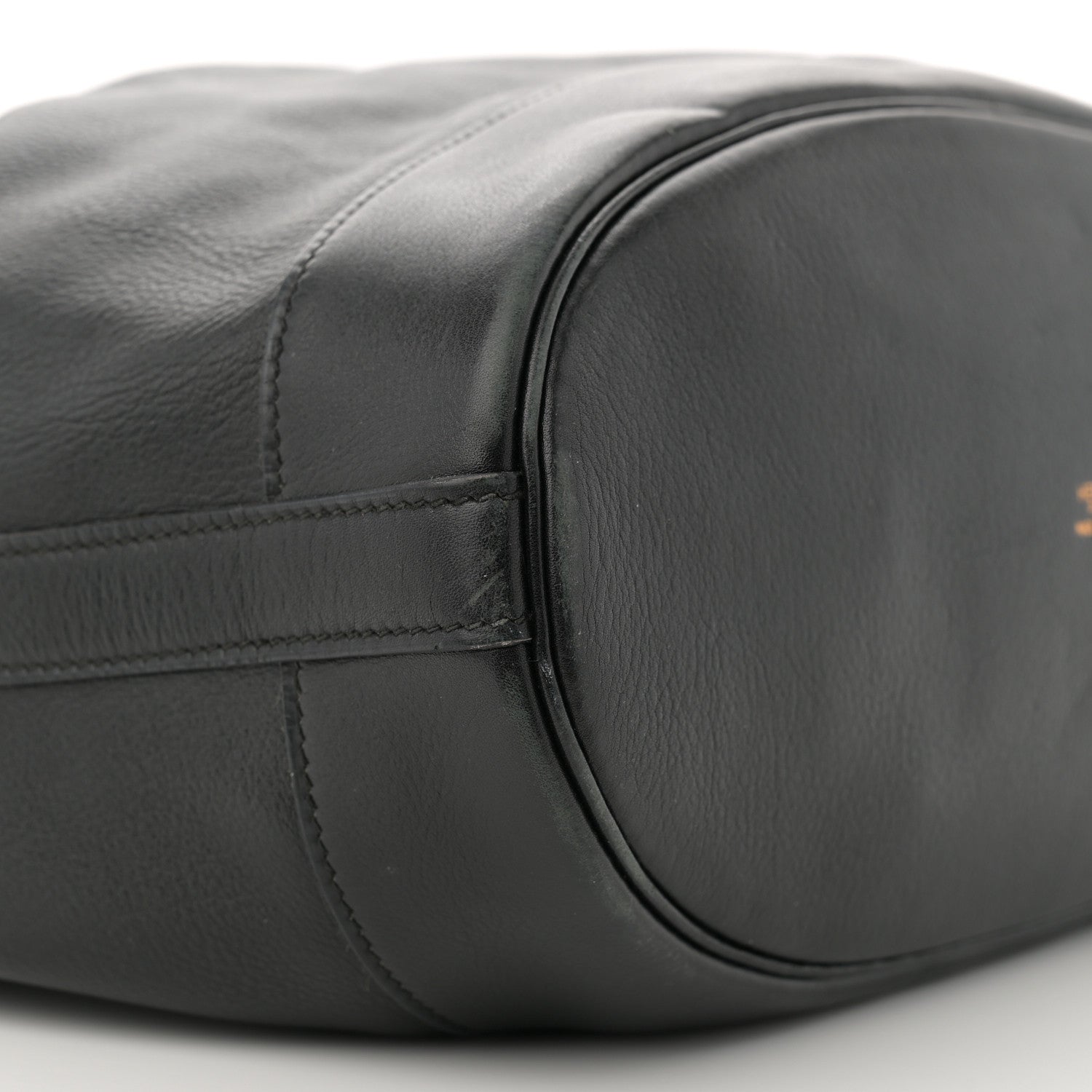 Hermes Evergrain Market Drawstring Bag 28 Black 8 of 11