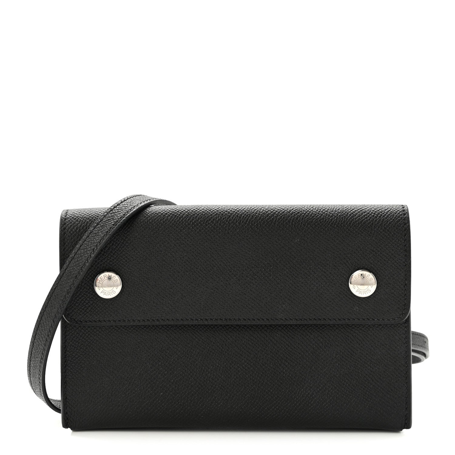 Hermes Epsom Hermesnap Wallet Black 1 of 10