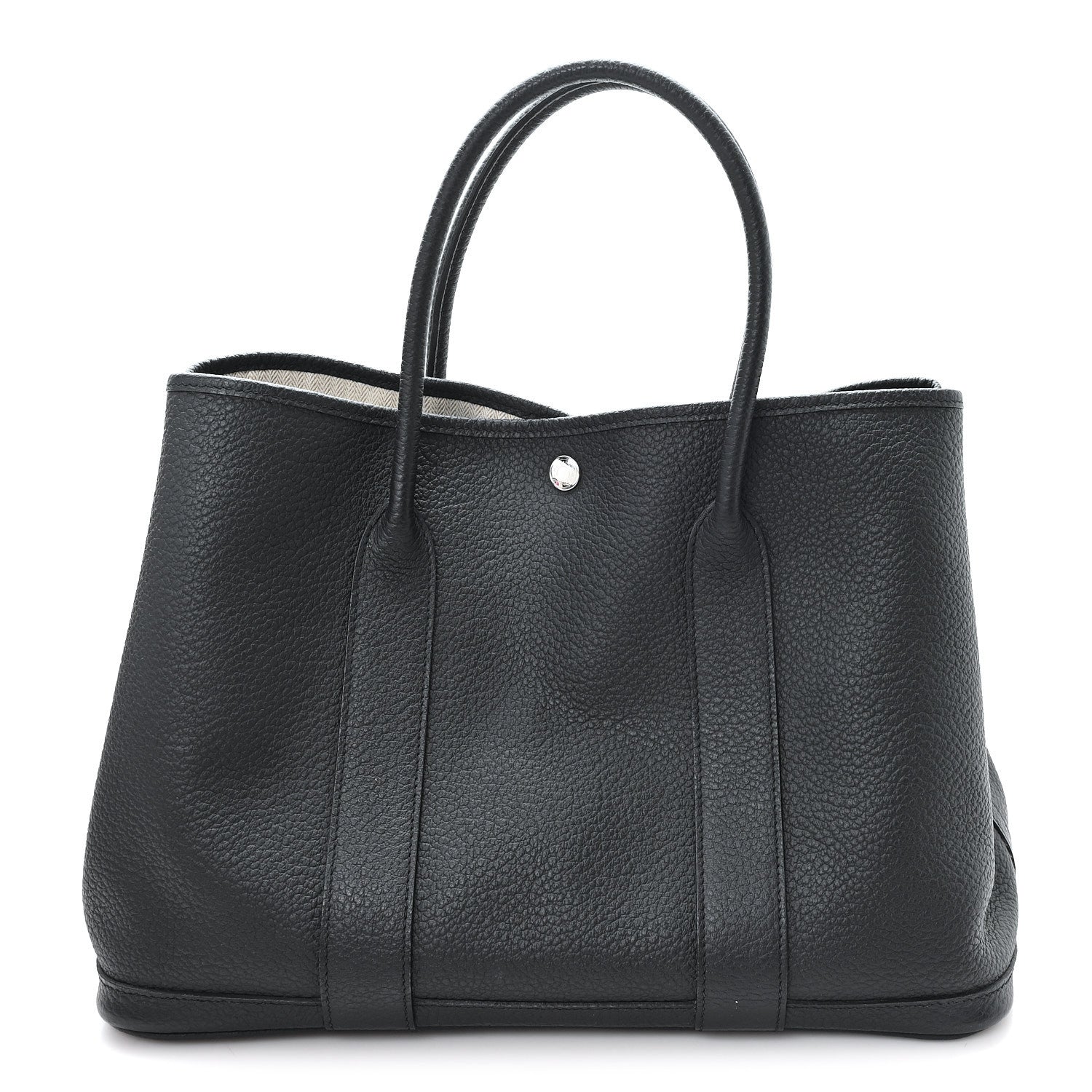 Hermes Negonda Garden Party Tote 36 MM Black 1 of 9