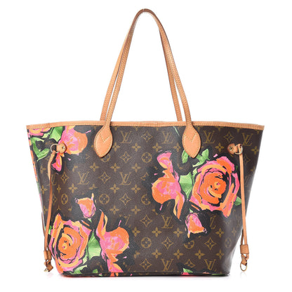 Louis Vuitton Monogram Roses Neverfull MM 1 of 11