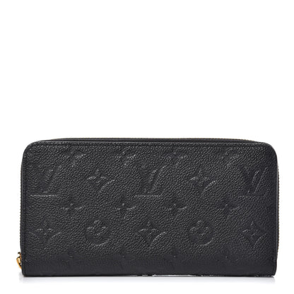 Louis Vuitton Empreinte Zippy Wallet Black 1 of 7