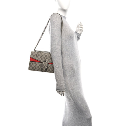 Gucci GG Supreme Monogram Small Dionysus Shoulder Bag Red 2 of 11