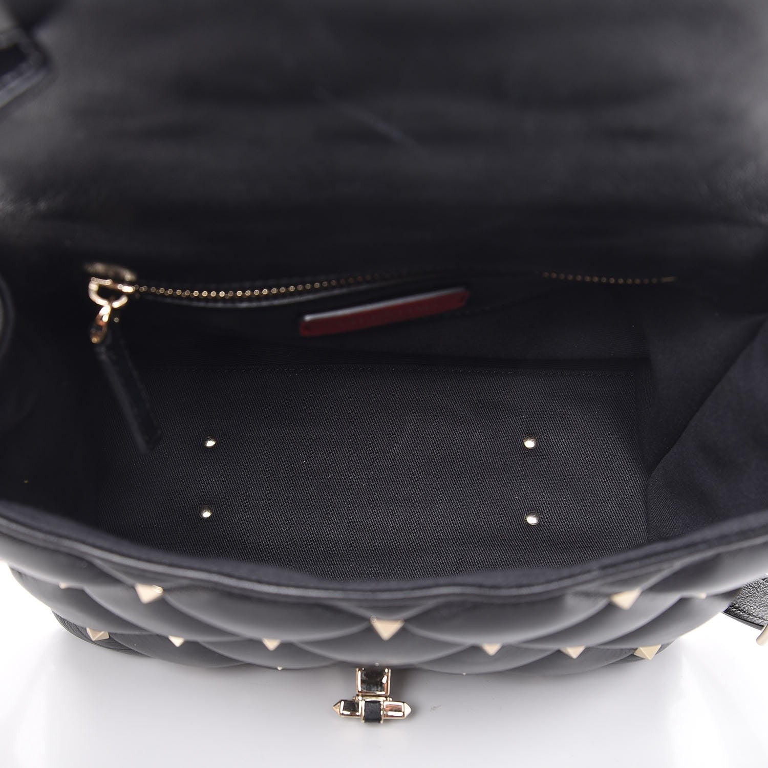Valentino Garavani Nappa Medium Candystud Top Handle Bag Black 6 of 10