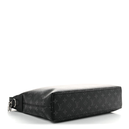 Louis Vuitton Monogram Eclipse Explorer Briefcase 4 of 9