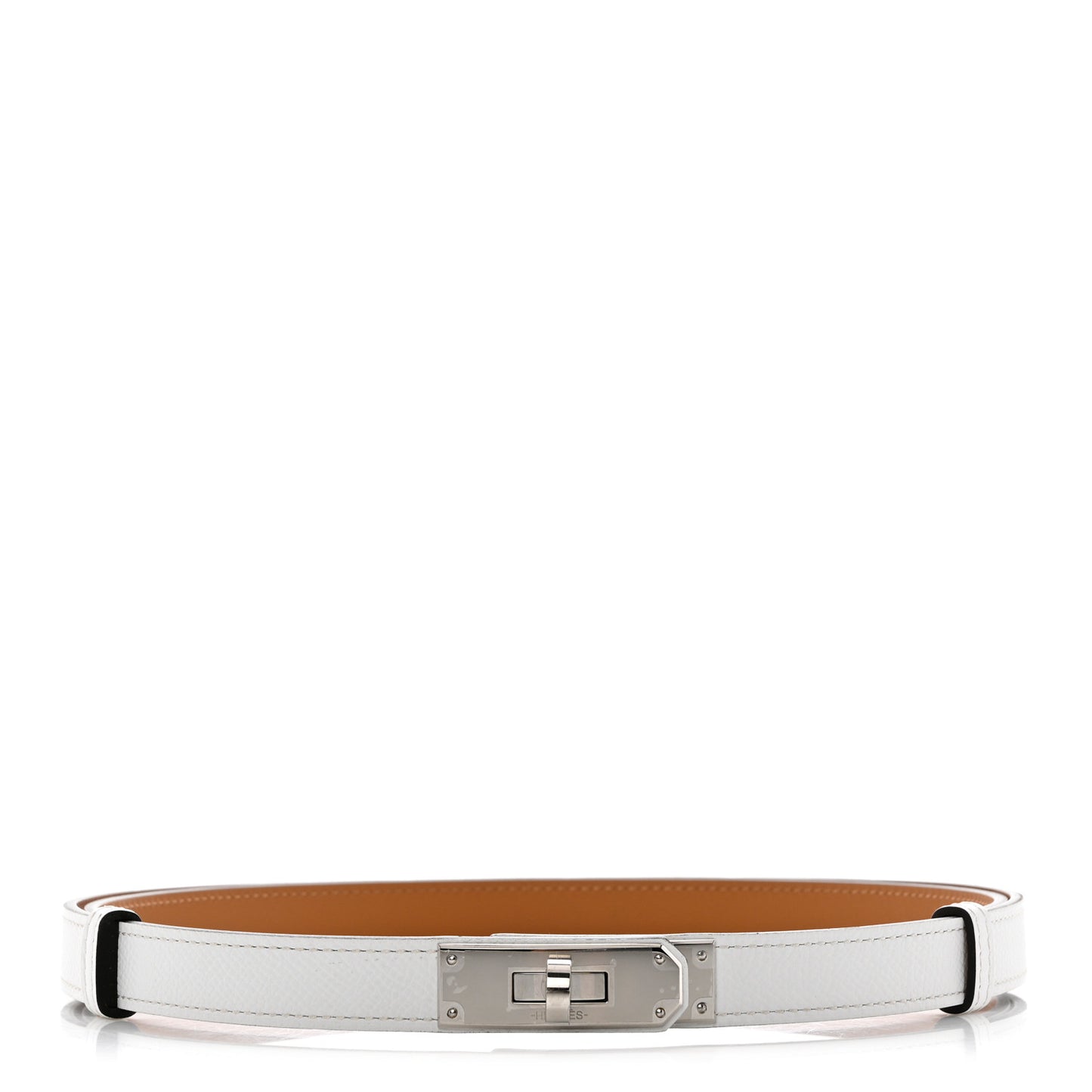 Epsom Kelly Belt White