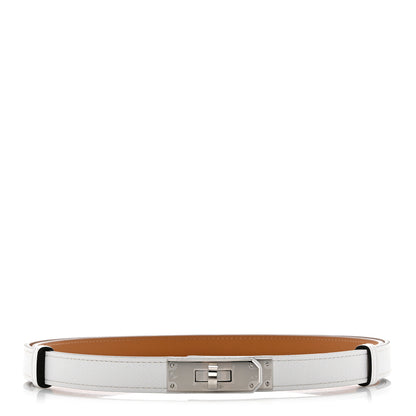 Hermes Epsom Kelly Belt White 1 of 8