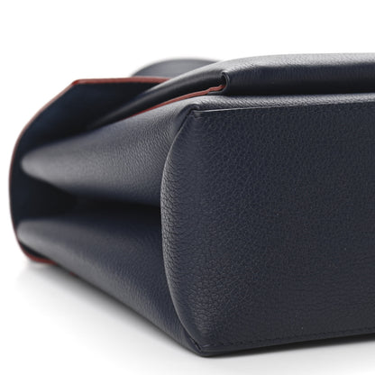Louis Vuitton Soft Calfskin My Lockme Top Handle Marine Rouge 9 of 10
