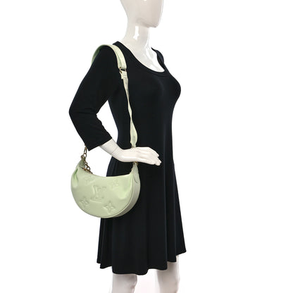 Louis Vuitton Calfskin Bubblegram Over The Moon Light Green 2 of 8