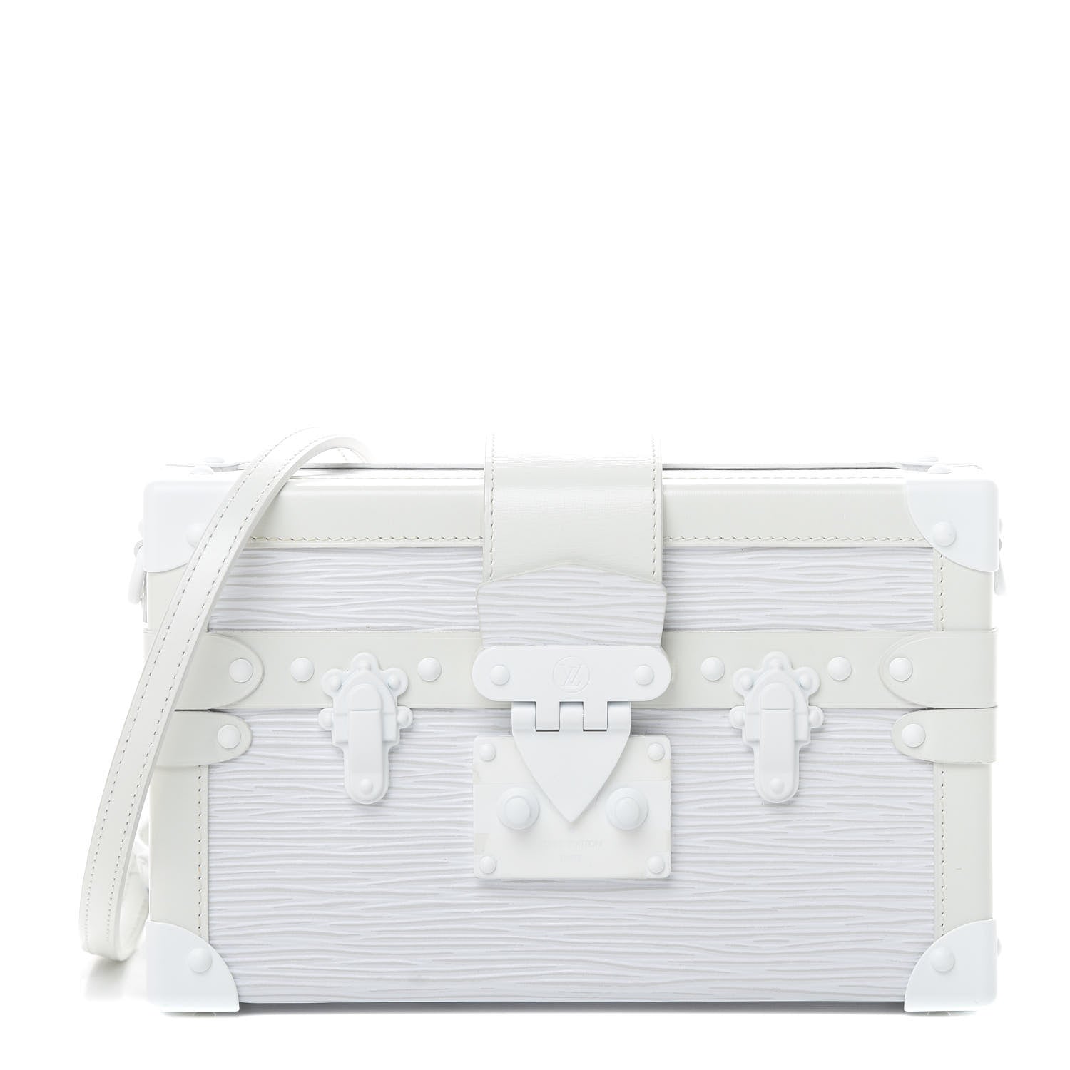 Louis Vuitton Epi Monochrome Petite Malle White 1 of 11