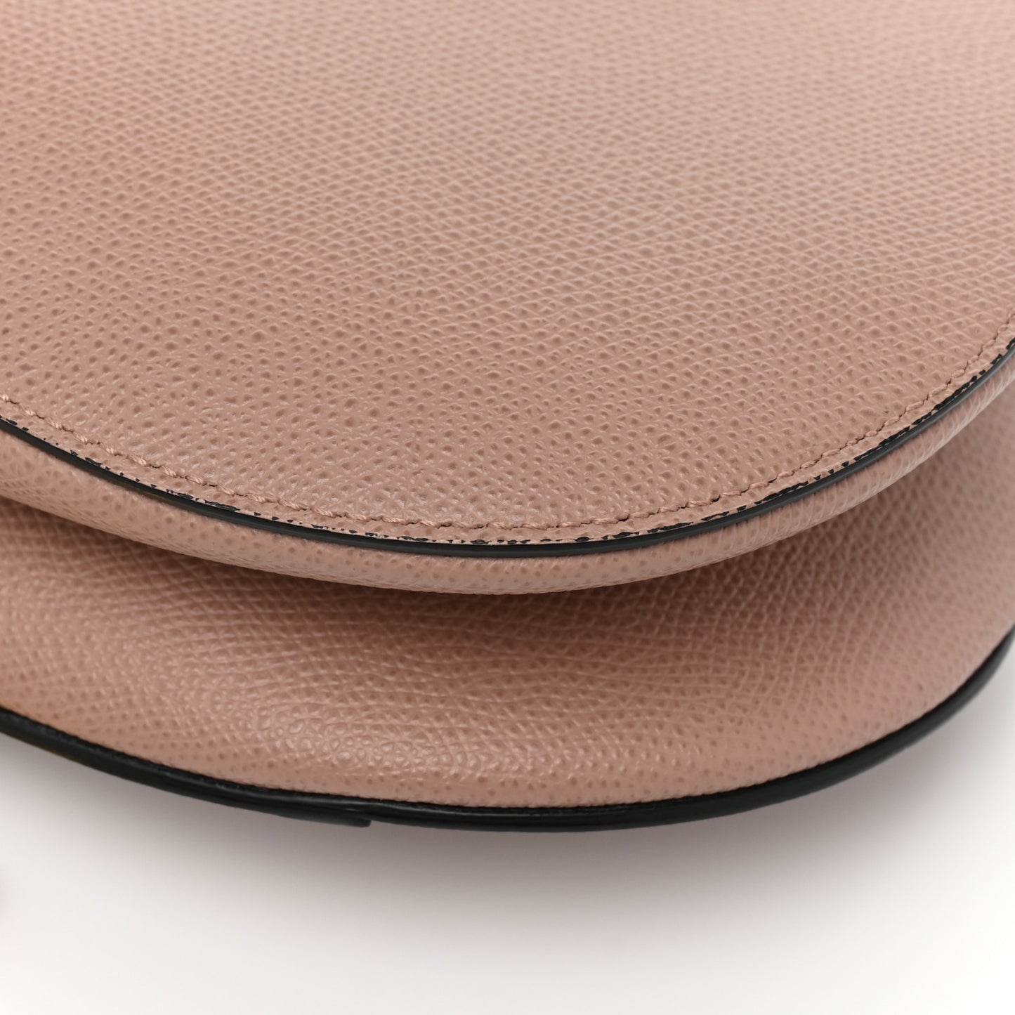 Grained Calfskin Saddle Bag Fard
