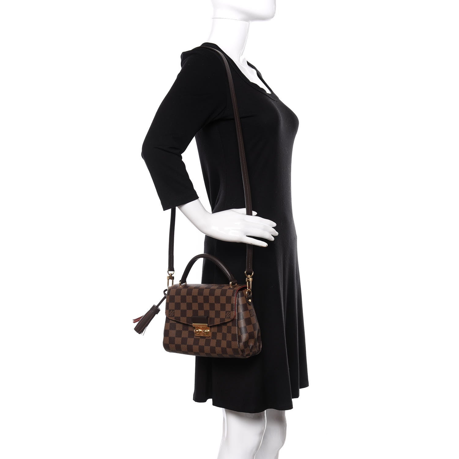 Louis Vuitton Damier Ebene Croisette 2 of 10