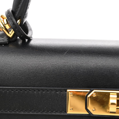 Hermes Box Kelly Sellier 28 Black 12 of 12