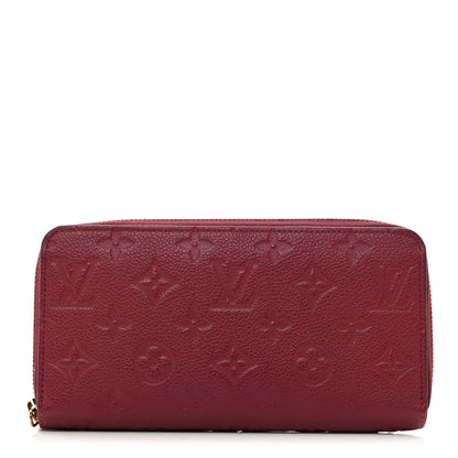 Louis Vuitton Empreinte Zippy Wallet Raisin 1 of 6