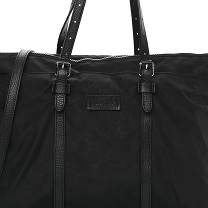 Gucci Nylon Monogram Tote Black 8 of 11