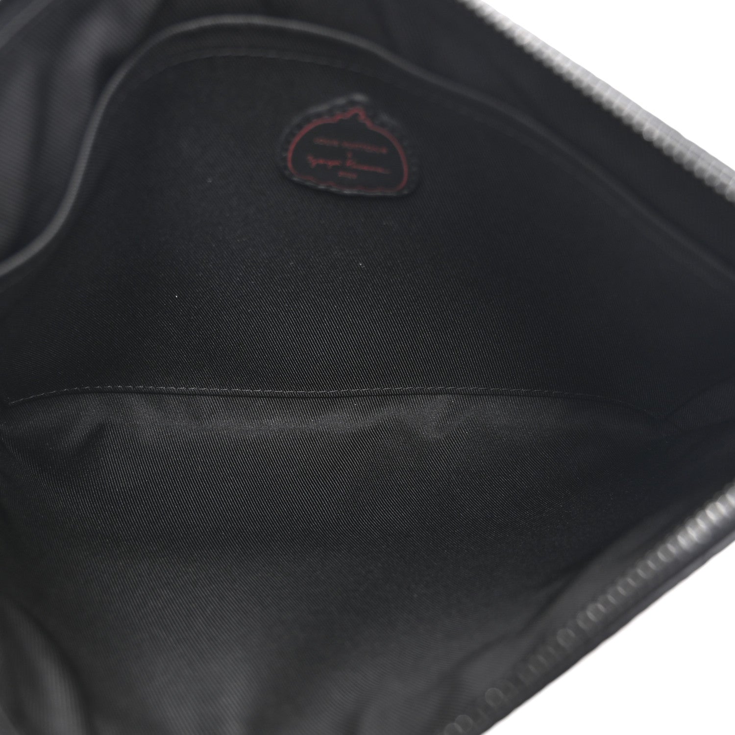 Louis Vuitton LV X YK Taurillon Monogram Pochette To-Go Black Red 5 of 10