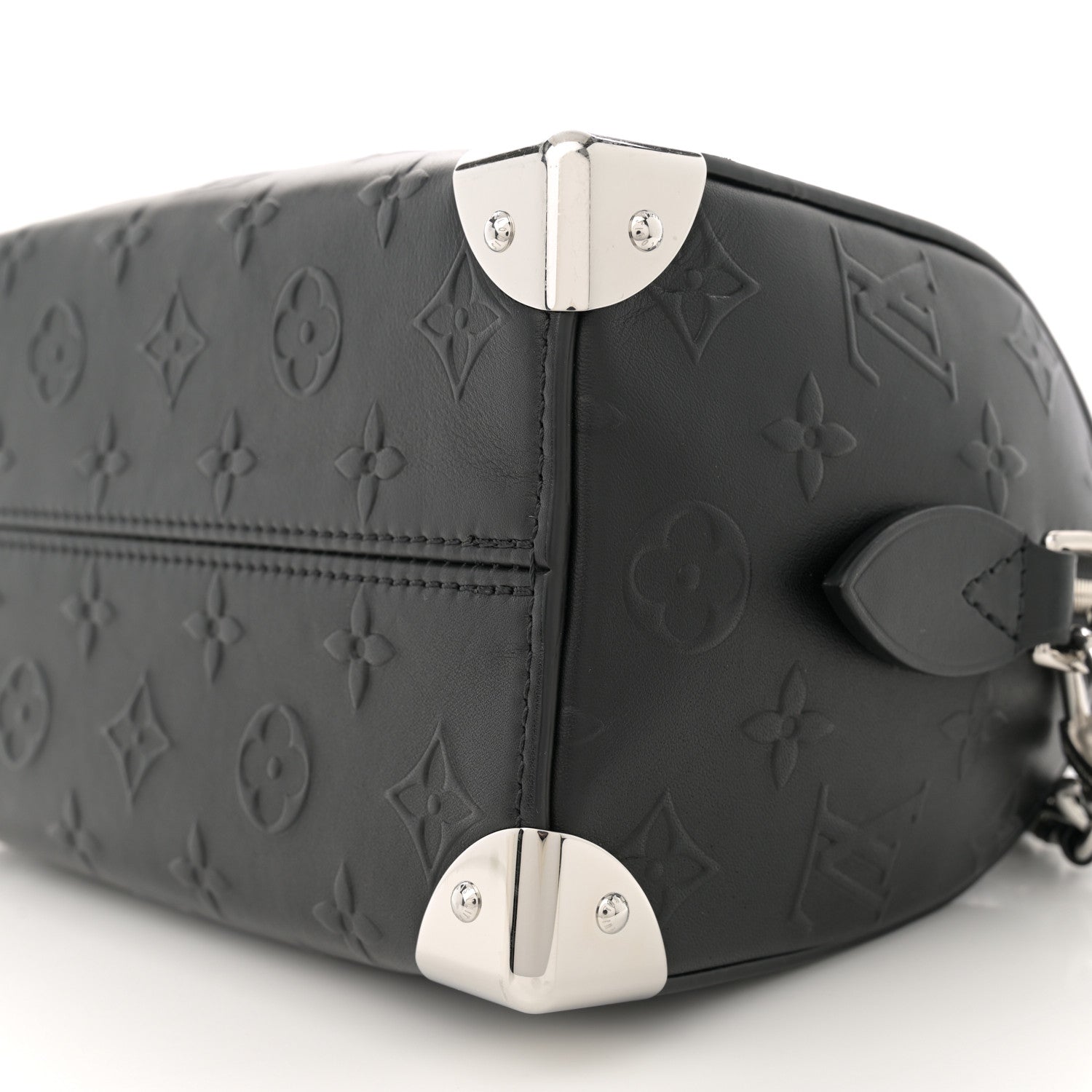 Louis Vuitton Calfskin Monogram Bold Speedy Trunk 20 9 of 10