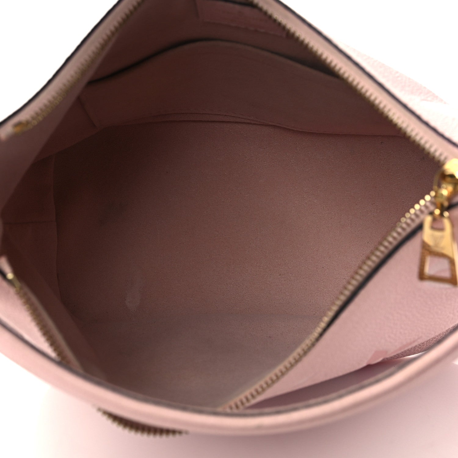 Louis Vuitton Empreinte Monogram Giant By The Pool Marshmallow Hobo PM Bouton De Rose 5 of 10