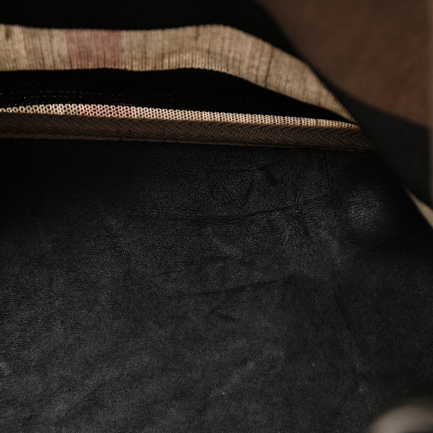 Burberry Canvas Mega Check Medium Ashby Hobo Saddle Black 13 of 19
