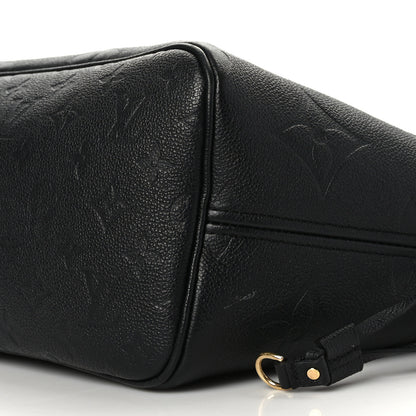 Louis Vuitton Empreinte Monogram Giant Neverfull MM Black 9 of 10
