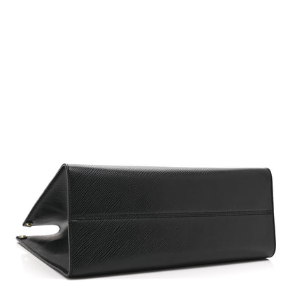 Louis Vuitton Epi Onthego MM Black 4 of 10