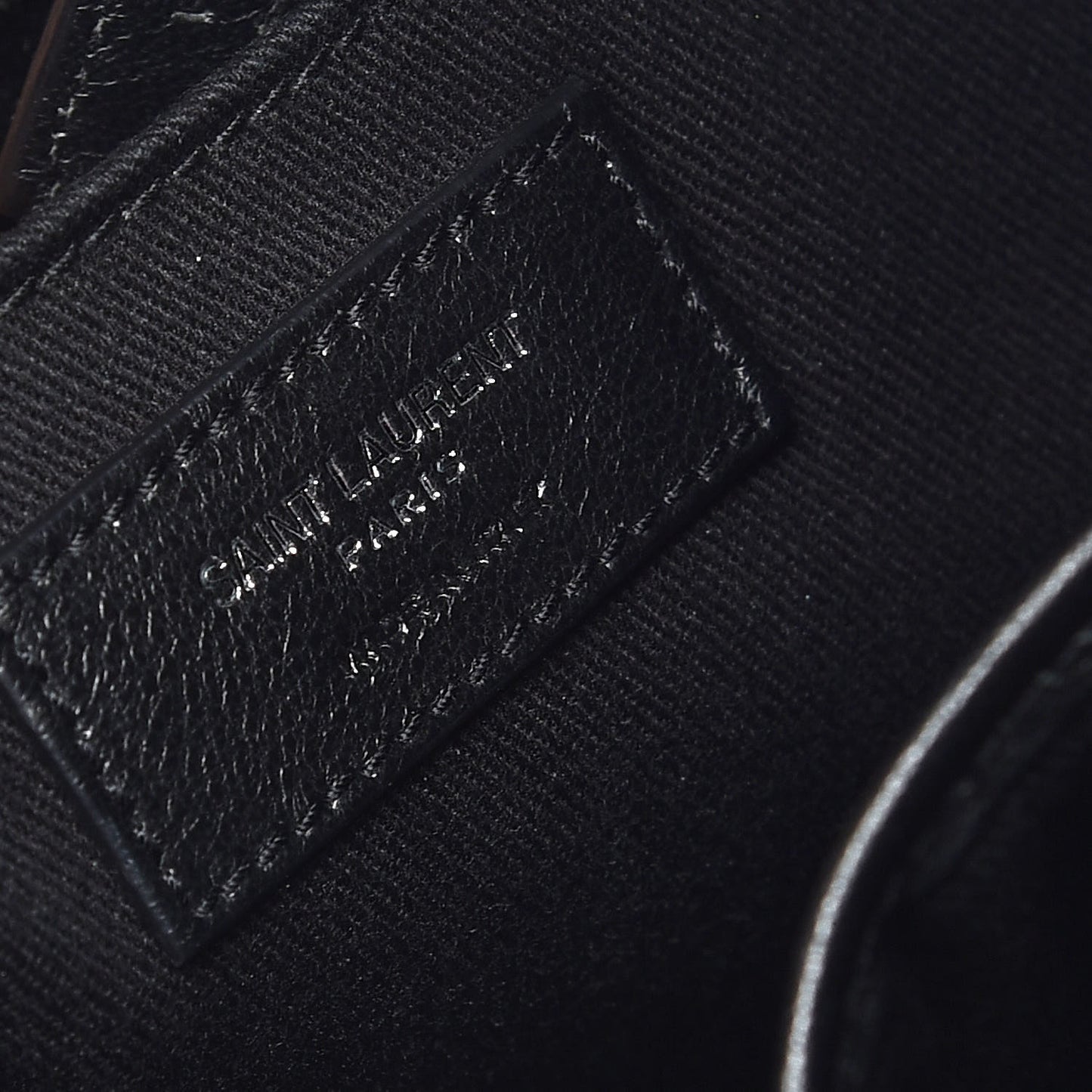 Grained Calfskin Sac De Jour Souple North South Tote Black