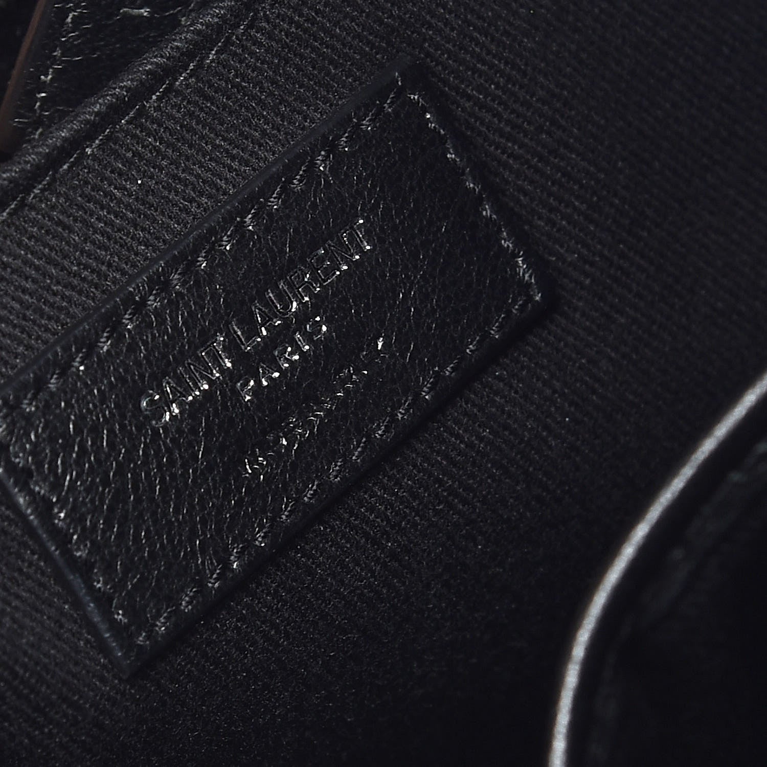 Saint Laurent Grained Calfskin Sac De Jour Souple North South Tote Black 8 of 14