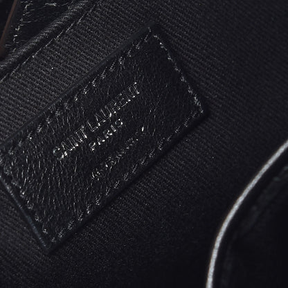 Saint Laurent Grained Calfskin Sac De Jour Souple North South Tote Black 8 of 14