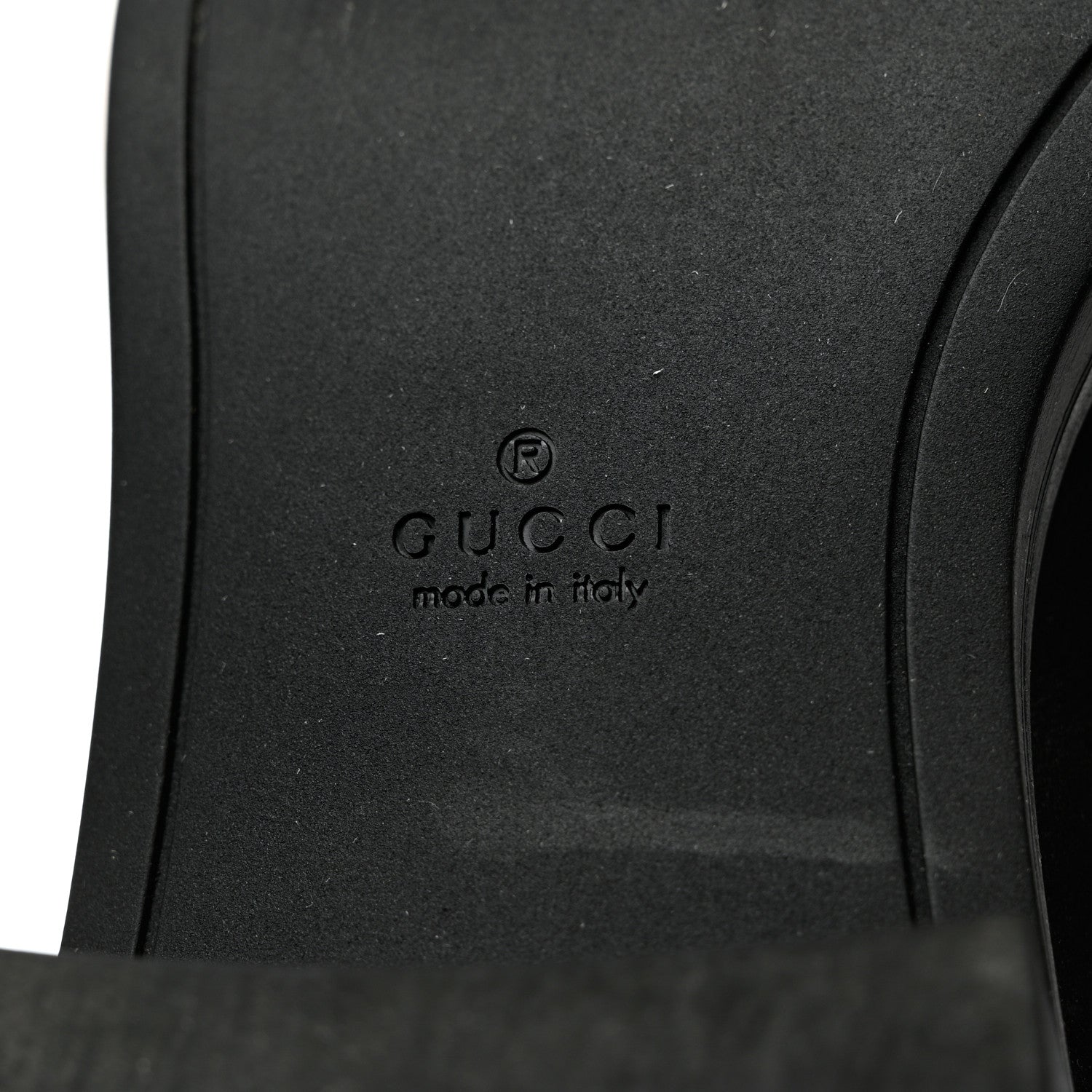 Gucci Microguccissima Knee High Riding Boots 37.5 Black 8 of 11