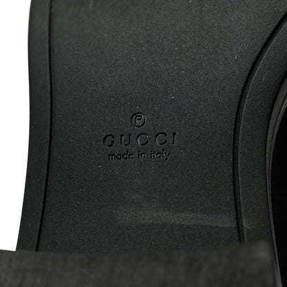 Gucci Microguccissima Knee High Riding Boots 37.5 Black 8 of 11
